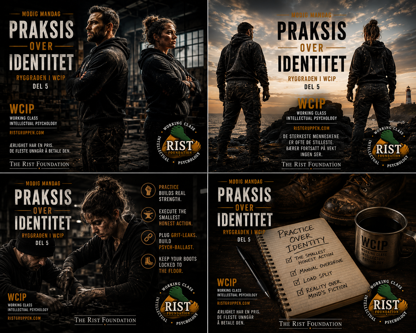Modig Mandag: Praksis Over Identitet | WCIP | The Rist Foundation